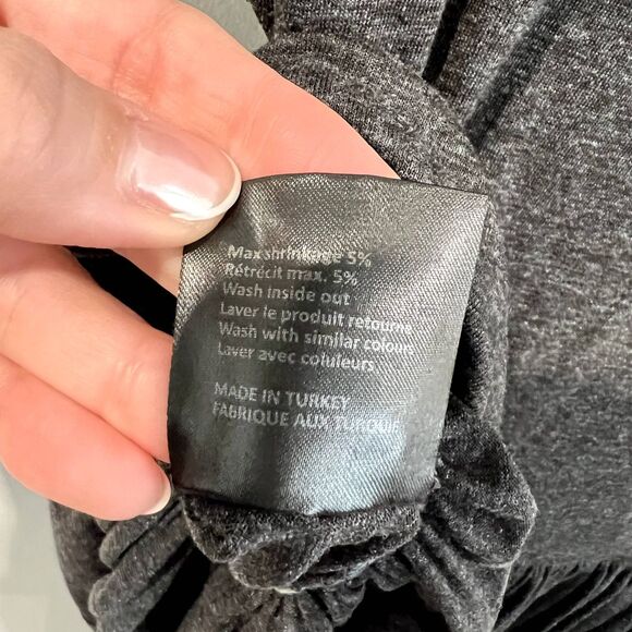 JUST Female Imani Smocked Jersey Dress Medium Fit and Flare - Picture 7 of 8